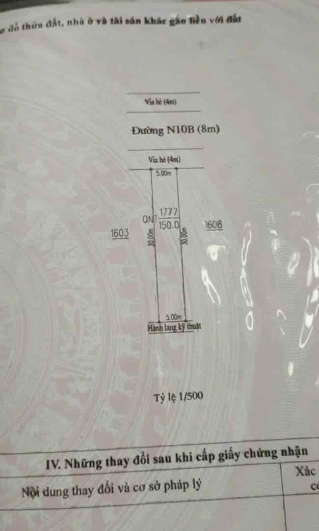 Cần bán gấp lô đất nền ngay Vĩnh Tân. 150m2. Sổ sẵn. Vị trí đẹp. Chỉ 1T780. Thanh toán 30% sang tên ngay