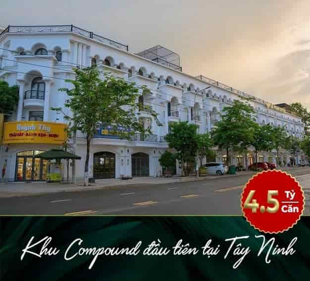 Nhà phố thương mại Mai Anh 1 trệt, 3 lầu ngay P3 TP Tây Ninh