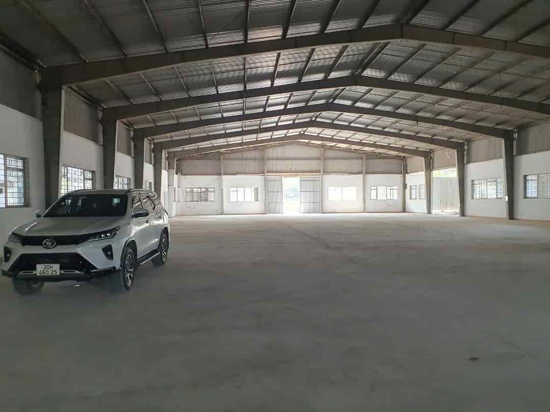 Cho thuê kho xưởng KM16 Đại lộ Thăng Long, huyện Quốc Oai, Hà Nội, diện tích kho xưởng 7000m2