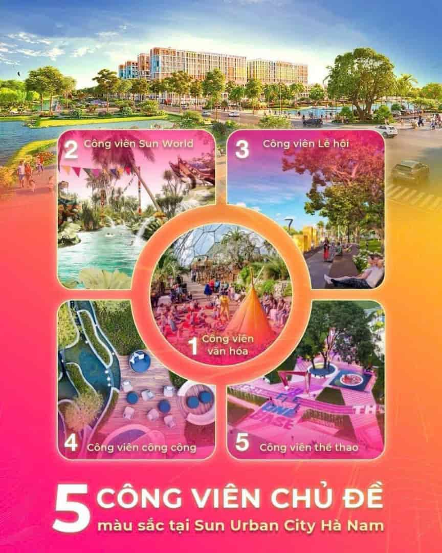 Đại dự án thành phố thời đại và ánh sáng Sun Urban City Hà Nam