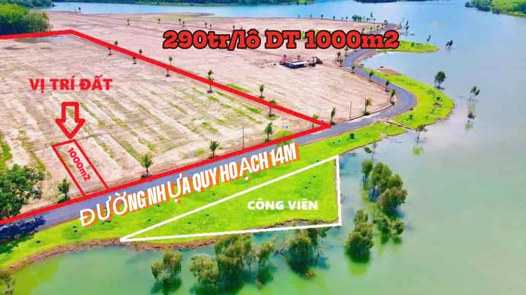 Chỉ với 299 triệu đồng, bạn đã có thể sở hữu ngay 1000m2 tại khu vực nổi bật Bình Phước