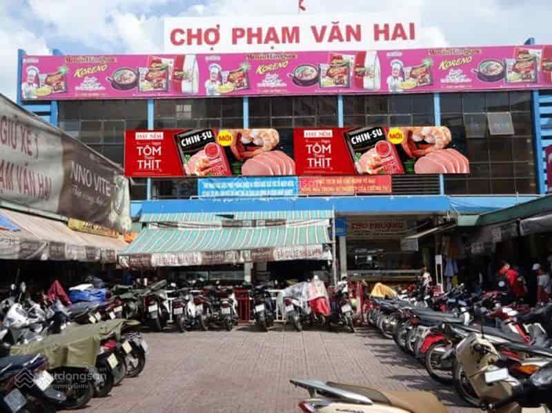 16.5 tỷ, bank 17 tỷ hơn, mặt tiền KD chợ Phạm Văn Hai, 18 phòng 19WC, đang CT 80 tr/th