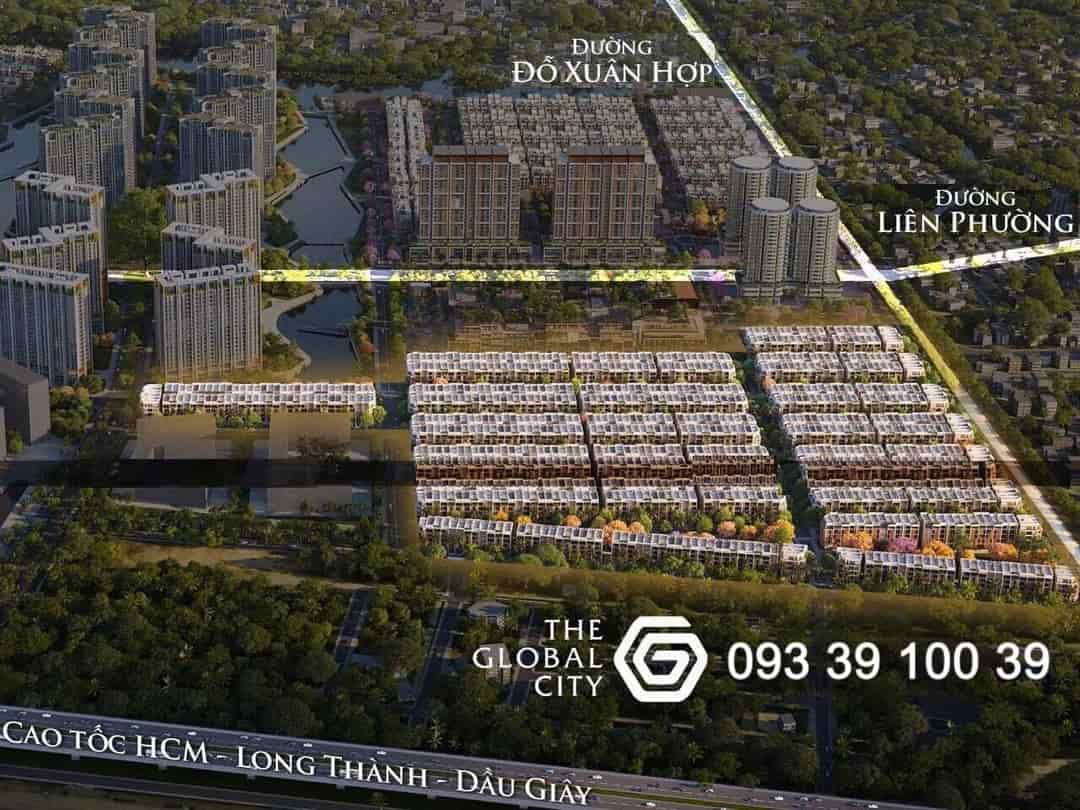 Nhà phố Shop 5 tầng Global City, đang bàn giao Sổ sẵn, 5 căn vị trí đẹp, gia tốt từ CDT Masterise chuẩn thế