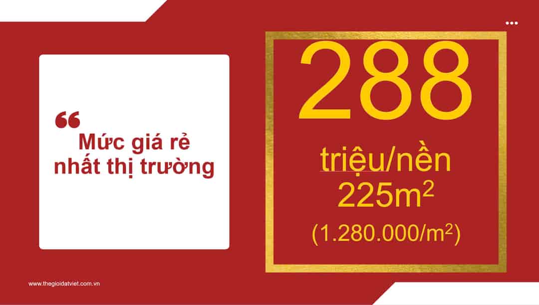 Chỉ cần bỏ ra 1 buổi nhậu/m2 đã sở hữu ngay lô đất thổ cư 100m2, vị trí đắc địa trung tâm Lộc Ninh