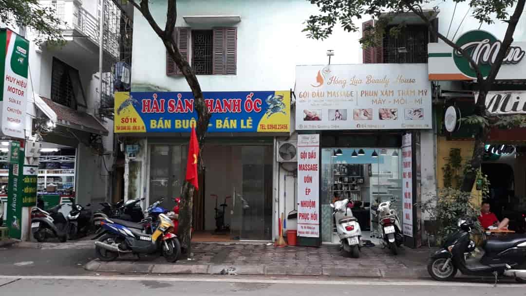 Cho thuê cửa hàng mặt phố Trần Quang Diệu, Đống Đa, Hà Nội