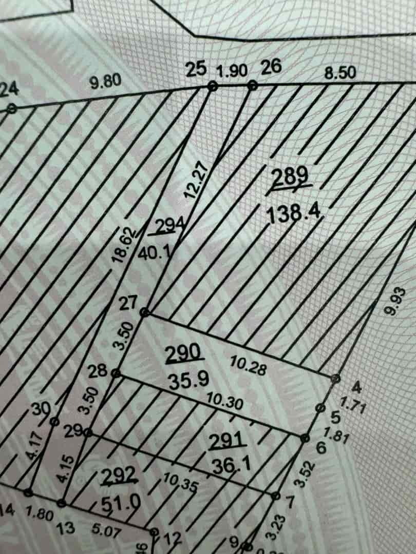 Bán 2 lô đất thổ cư đường phương canh quận Nam Từ Liêm, dt 35 m mt 3.5m hướng tây nam, dt 36 m mt 3.5m