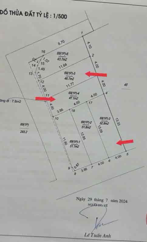 MỞ BÁN ĐẤT PHÂN LÔ HỒNG VÂN , THƯỜNG TÍN - ĐỐI DIỆN UỶ BAN XÃ HỒNG VÂN