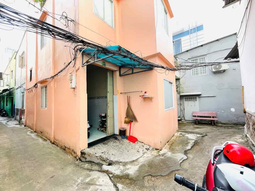 Bán nhà 3 tầng Nơ Trang Long, Bình Lợi sát MT Phạm Văn Đồng, 37m2, 4.35 tỷ BL