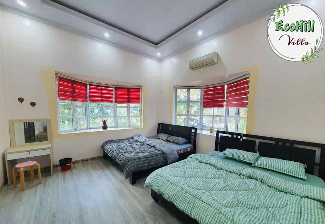 Cho thuê nhà vườn/villa khuôn viên 3000m2 full nội thất không gian sông lý tưởng, Yên Bài, Ba Vì, Hà Nội