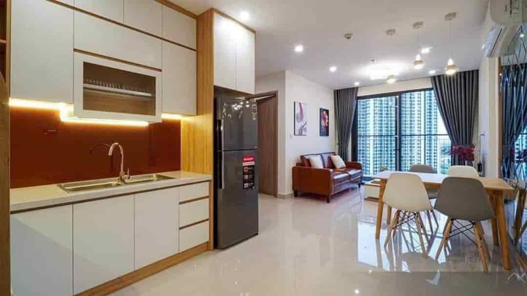 Cần bán căn hộ Căn hộ Vinhomes Central Park hướng Đông Bắc, diện tích 62.7m², 2PN 2WC.