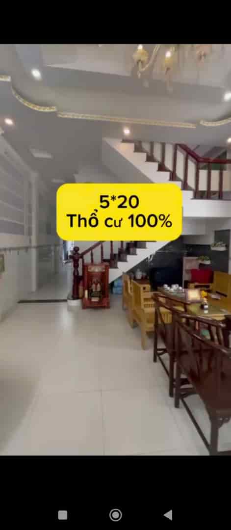 2 kho chứa 100m2 5x20m và nhà 75m2 5x15m, gần chợ Bà Bộ Quốc Lộ 91B