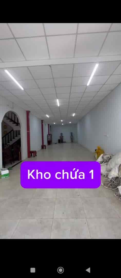 2 kho chứa 100m2 5x20m và nhà 75m2 5x15m, gần chợ Bà Bộ Quốc Lộ 91B