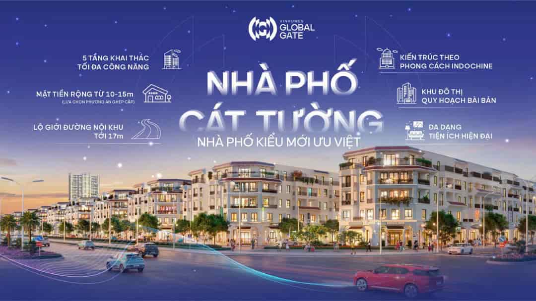 Mở bán sớm nhà phố khu Cát Tường Vinhomes Cổ Loa với giá ưu đãi chỉ từ 20 tỷ