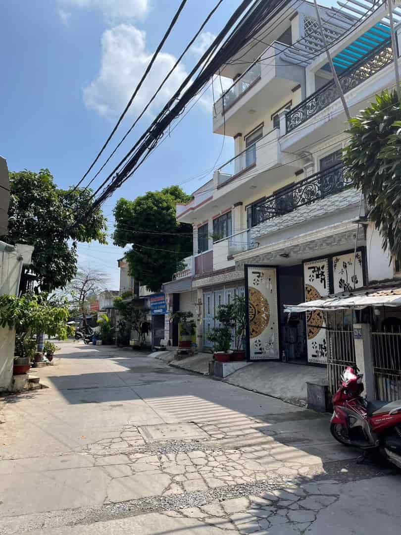 Nhà hẻm thông 7m, khu vip Hiệp Thành CITY, 4 tầng, 60m2, chỉ 4,95 tỷ.