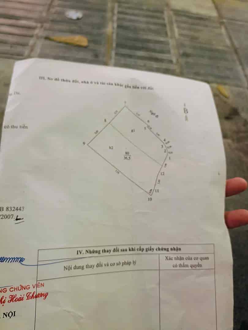 Chủ sở hữu  muốn  Bán nhanh chóng  giảm chào  200.000.000  nhà Đống Đa, ngõ thông, lô góc, diện tích sàn