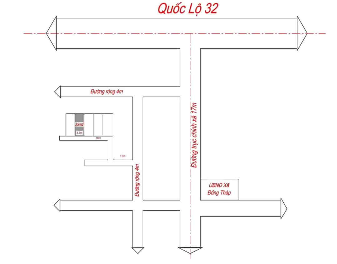 35m2 gần Vành đai 4, QL32 giá chỉ 1,45 tỷ