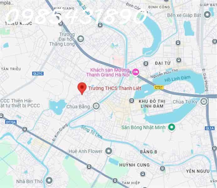 CỰC RẺ, Bán NHÀ MẶT PHỐ THANH LIỆT 225m2 Giá chỉ hơn 9 đồng, ngay cạnh công viên Chu Văn An