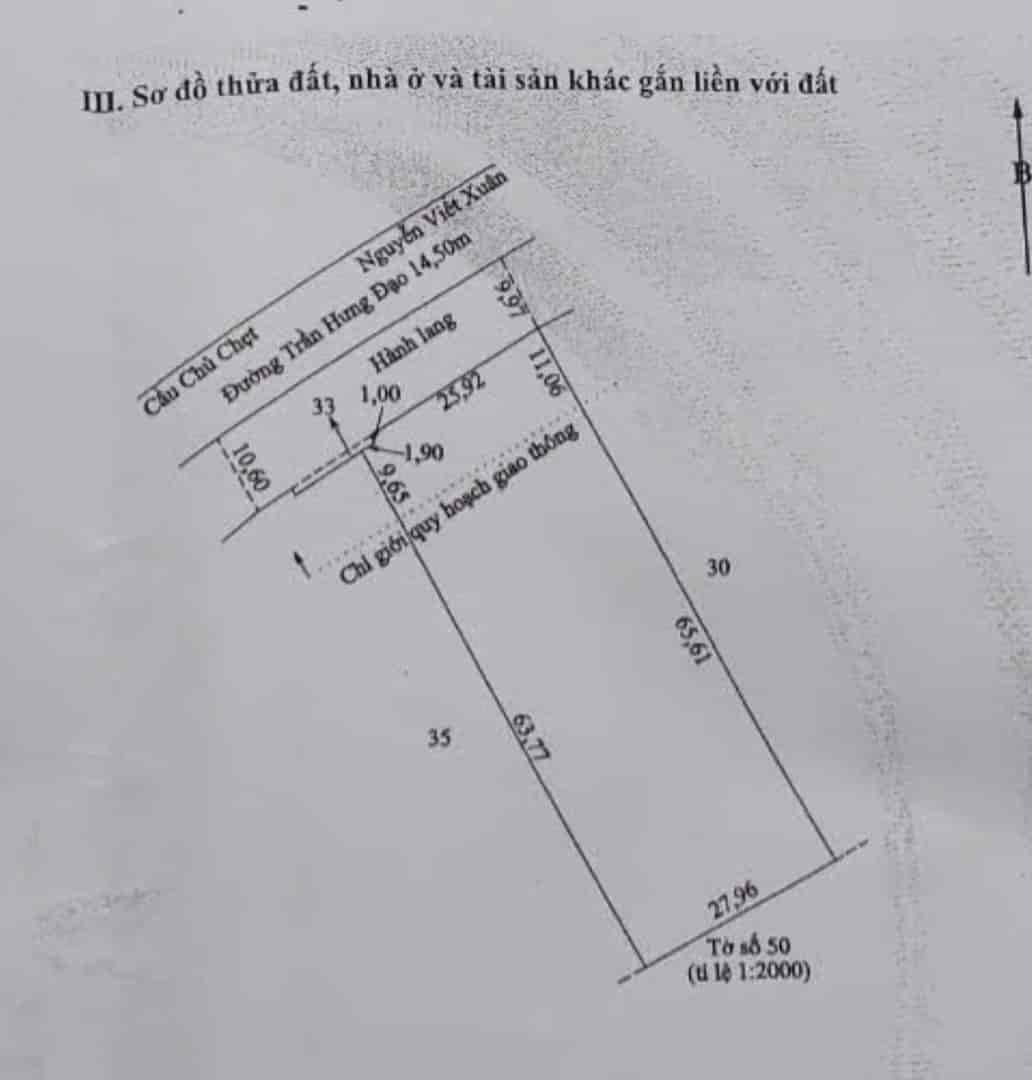 Bán đất 2102m2 khu vực 3, phường 7, Vị Thanh, Hậu Giang