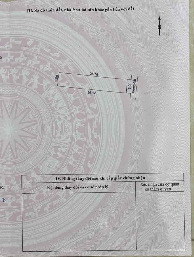 10 Bán đất Hòa Phước, Đà Nẵng, đường bê tông ô tô 130m2, gần trường học