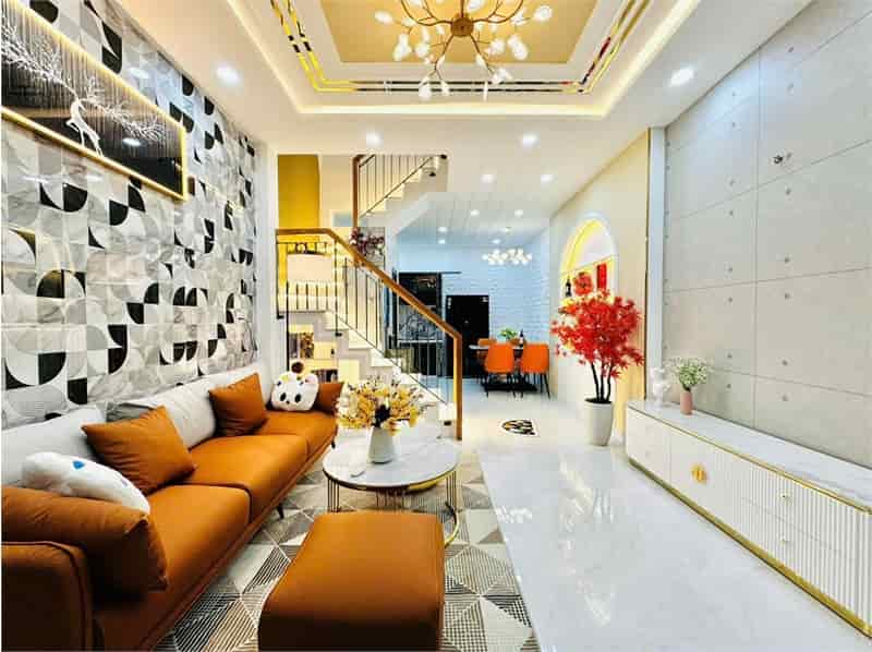 Nhà riêng trệt lầu, Phạm Van Chiêu, Phường 14, chỉ 4.08 tỷ