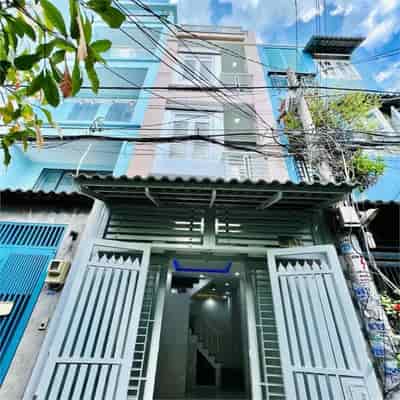 Nhà 4 tầng đường số 1, phường 16, gần Lê Văn Thọ, chỉ 4.35 tỷ