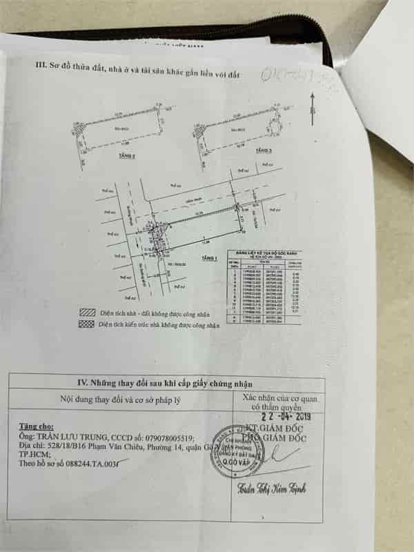 Hẻm 6m thông Phạm Văn Chiêu, 4x14m, trệt 2 lầu, chỉ 5.58 tỷ