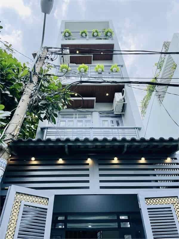 Nhà đẹp 4 tầng đủ nội thất, HXH Phạm Văn Chiêu, phường 9, G.Vấp