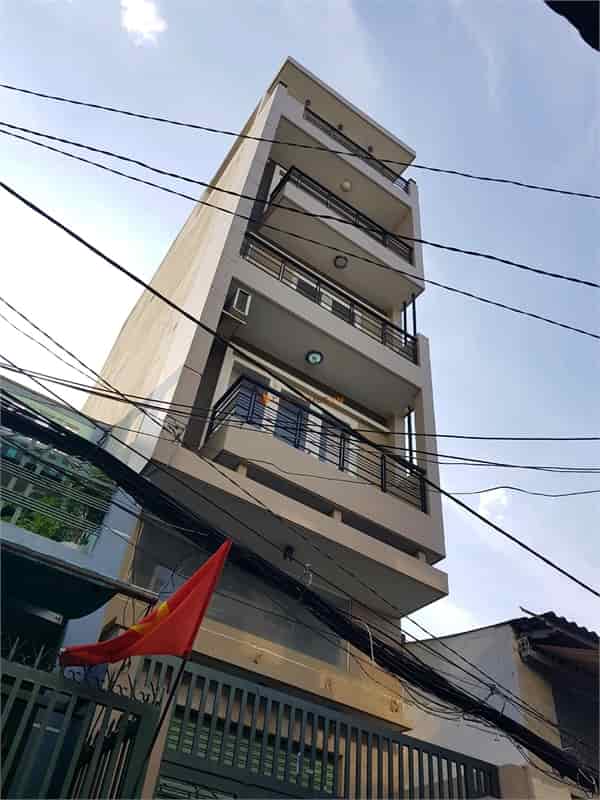 Nhà 4x14m, 6 tầng, hẻm 5m Gò Dầu, P.Tân Quý, T.Phú, DT 25tr/th, giá chỉ 6.8 tỷ