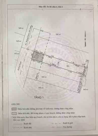 Nhà 3.85x25m , Mặt tiền Đường Số 3, Phường 9, Sát Chợ Thạch Đà, Gò Vấp