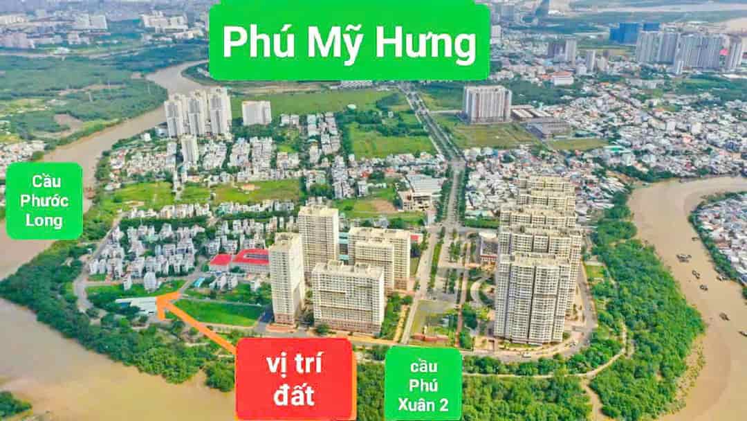 Lô đất dự án 2 mặt tiền CN 90m KDC Phú Mỹ Quận 7