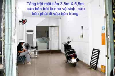 Cho thuê nhà 1T3L ST 4pn mặt tiền đường Đặng Văn Bi Trường Thọ