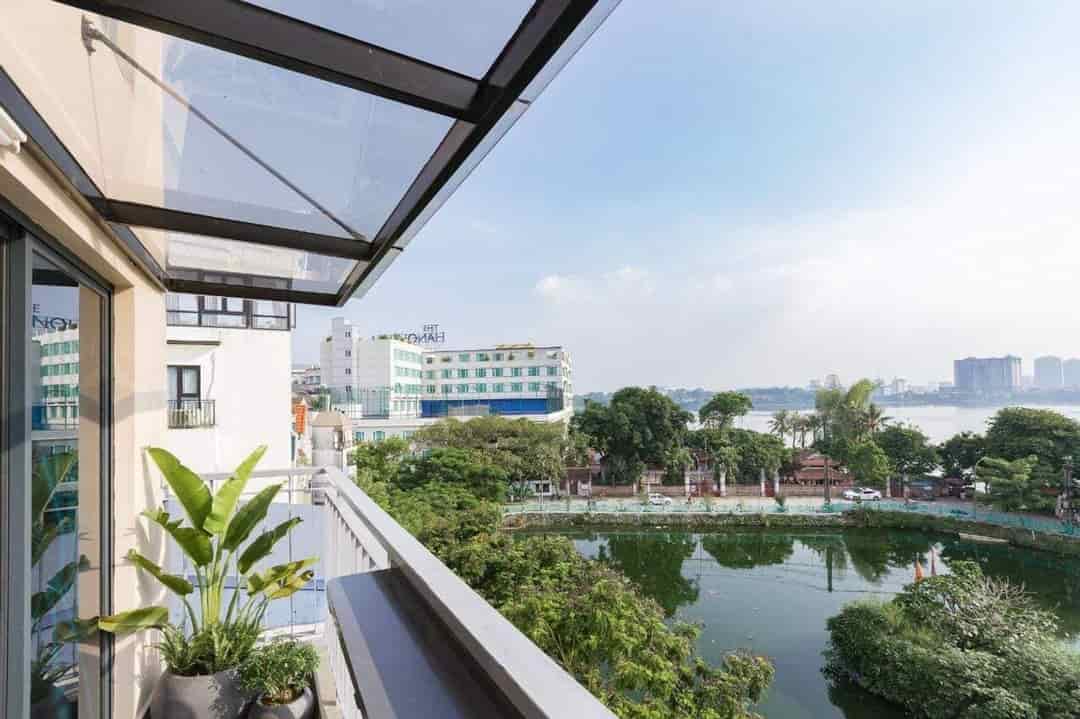 Bán tòa apartment mặt hồ Tây 90m, 6 tầng, mặt tiền 6m, giá 36 tỷ 5