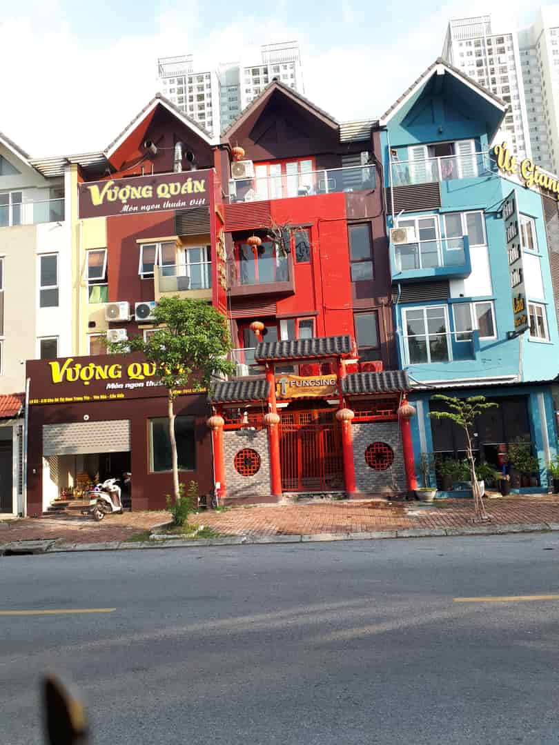 Cho thuê Shophouse mặt phố Nguyễn Như Uyên, A10 Nam Trung Yên