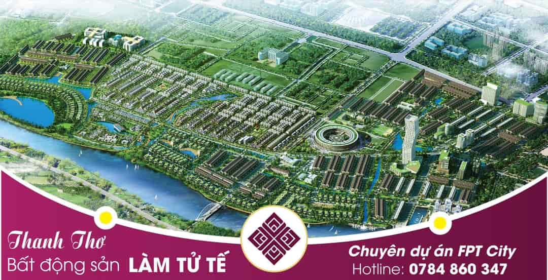 Chỉ 3,3 tỷ cho lô shophouse FPT City Đà Nẵng