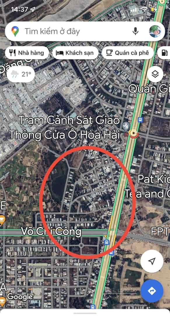 Bán lô đất đường 5.5m Hoà Hải, Đà Nẵng chỉ 1.75 tỷ