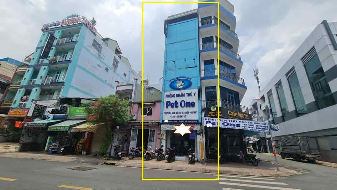 Cho thuê nhà mặt tiền Tân Hương 75m2, 3 lầu ST, 24 triệu, sát Sacombank