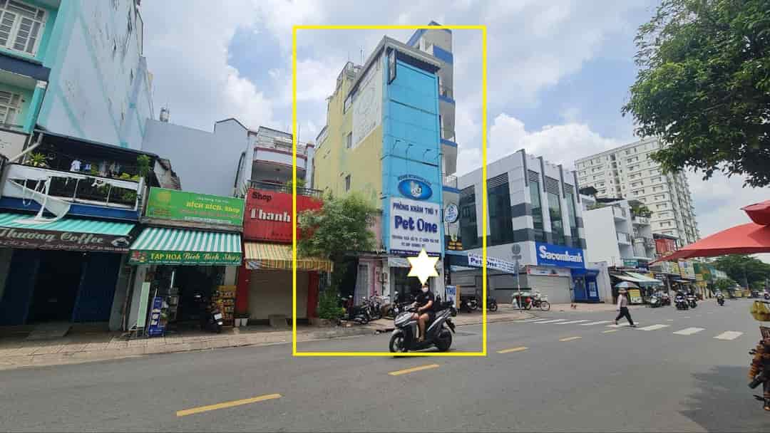 Cho thuê nhà mặt tiền Tân Hương 75m2, 3 lầu ST, 24 triệu, sát Sacombank