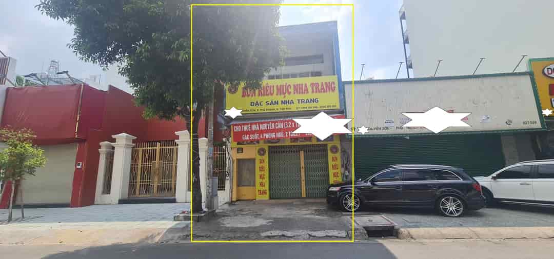 Cho thuê nhà mặt tiền Nguyễn Sơn 96m2, 1 lầu, 22 triệu, ngang hơn 5m