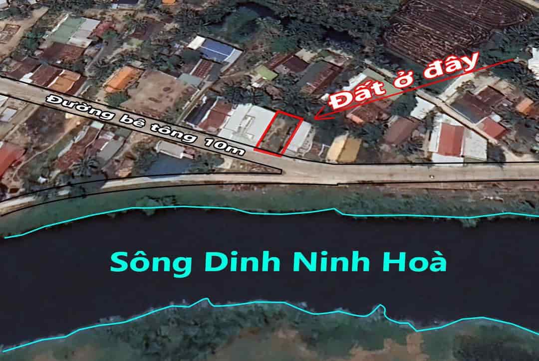 Bán đất Ninh Phú Ninh Hoà view sông Dinh cực đẹp