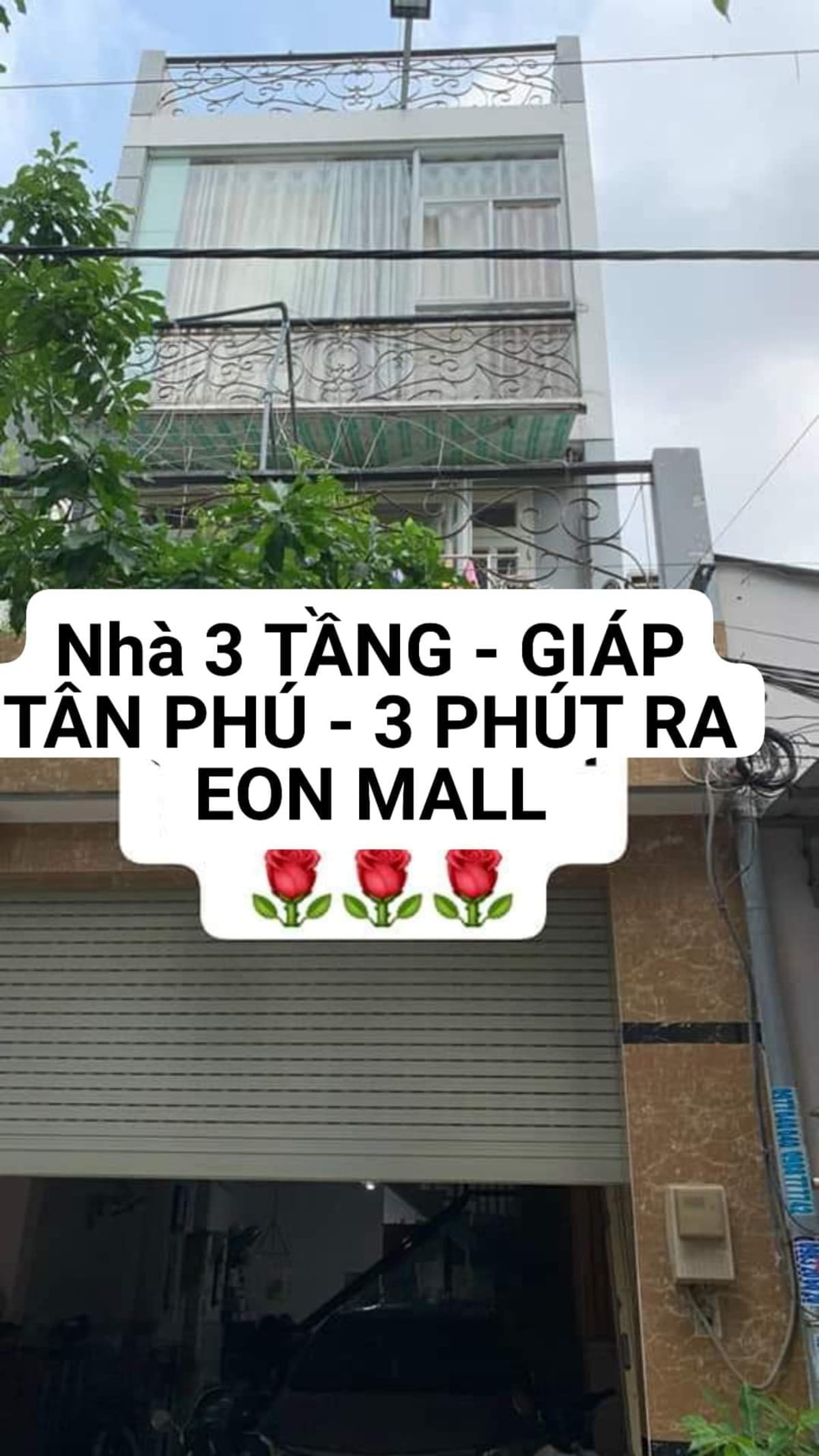 Đường 8m ô tô ngủ nhà, Tân Kỳ Tân Qusy, gần nhà thờ Bình Thuận, 3P ra Aeon Tân Phú, sổ vuông vắn, nhà đẹp 3 tầng, 53m2