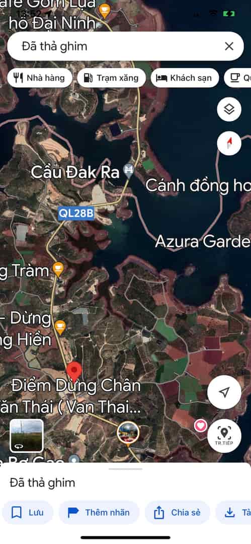 Cần bán 2 lô đất mặt tiền quốc lộ 28B, đc xã Ta Hine, huyện Đức Trọng, tỉnh Lâm Đồng