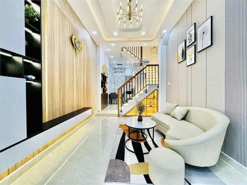 Nhà xinh Quang Trung, phường 12, Gò Vấp, 3 tầng full nội thất, 3.85 tỷ