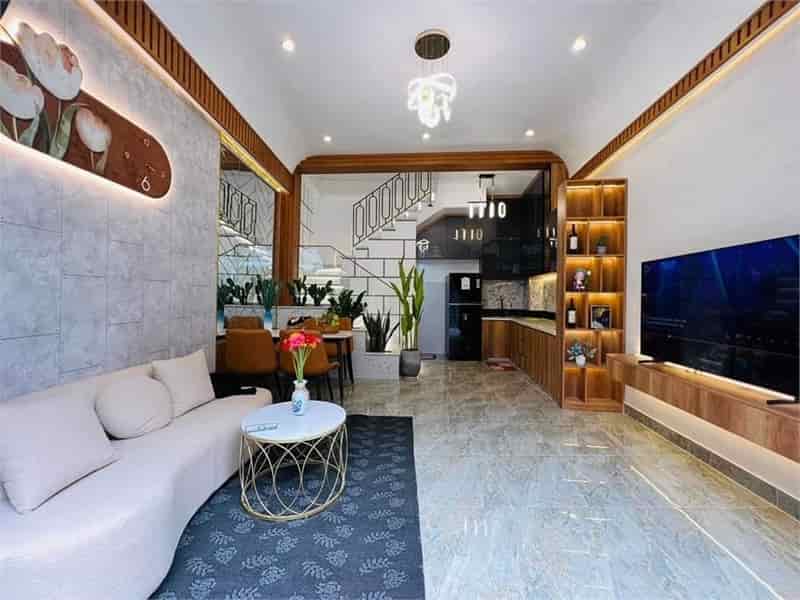 Nhà 4 tầng full nội thất Phạm Văn Chiêu, Gò Vấp, chỉ 4.98 tỷ