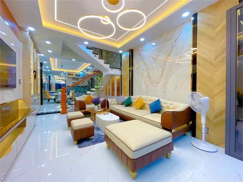 Nhà siêu đẹp 4 tầng full nội thất, HXH Nguyễn Văn Khối, P8, nhỉnh 8 tỷ