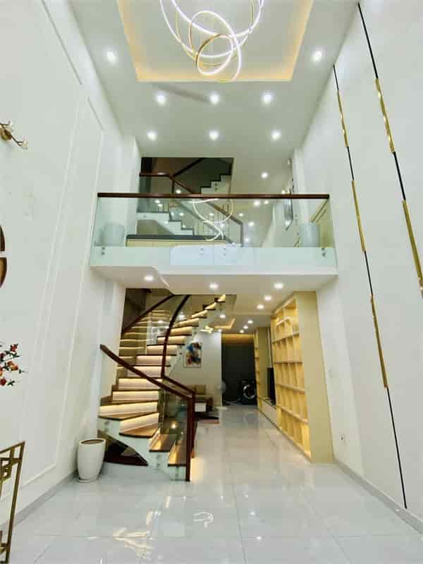 Nhà 5 tầng full nội thất, hẻm 6m thông, đường số 59, Gò Vấp, gần chợ Thạch Đà