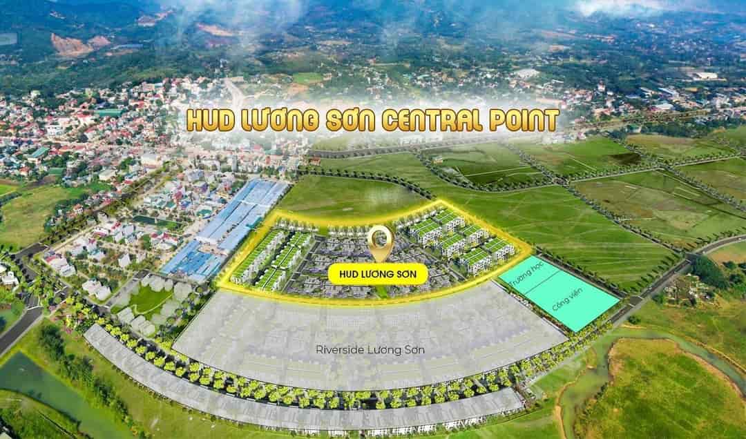 Dự án HUDS Lương Sơn, Lương Sơn Central sát chợ Lương Sơn giá đầu tư 600tr