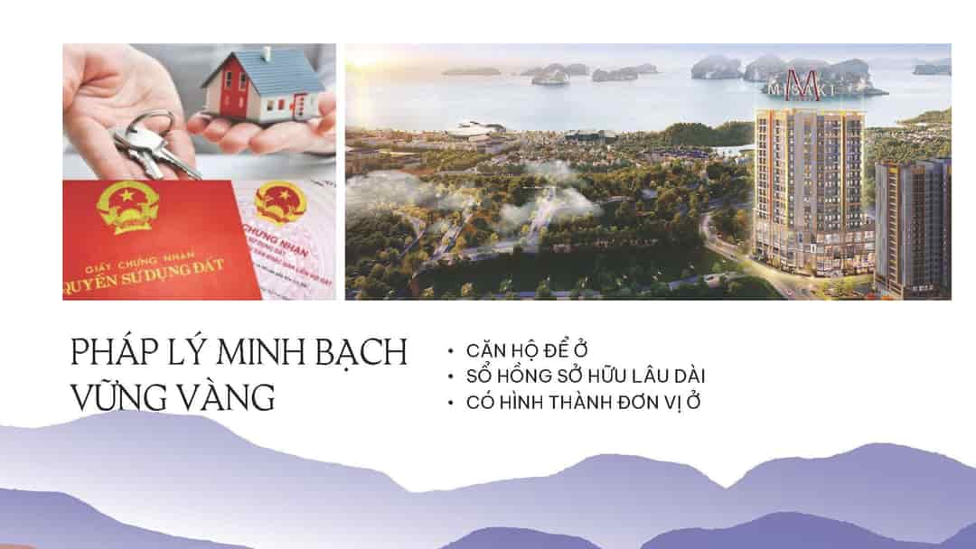 Mở bán đợt đầu 196 căn hộ cao câp chuẩn Nhật View Vịnh cột 3, Hòn Gai, Tp. Hạ Long Misaki Tower