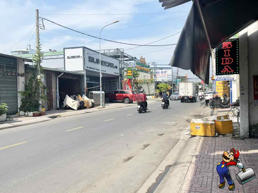 Mặt tiền kinh doanh đường 30m Nguyễn Thị Búp quận 12m, hơn 149m2, ngang 5m hiếm, nhà cấp 4 tiện xây mới.