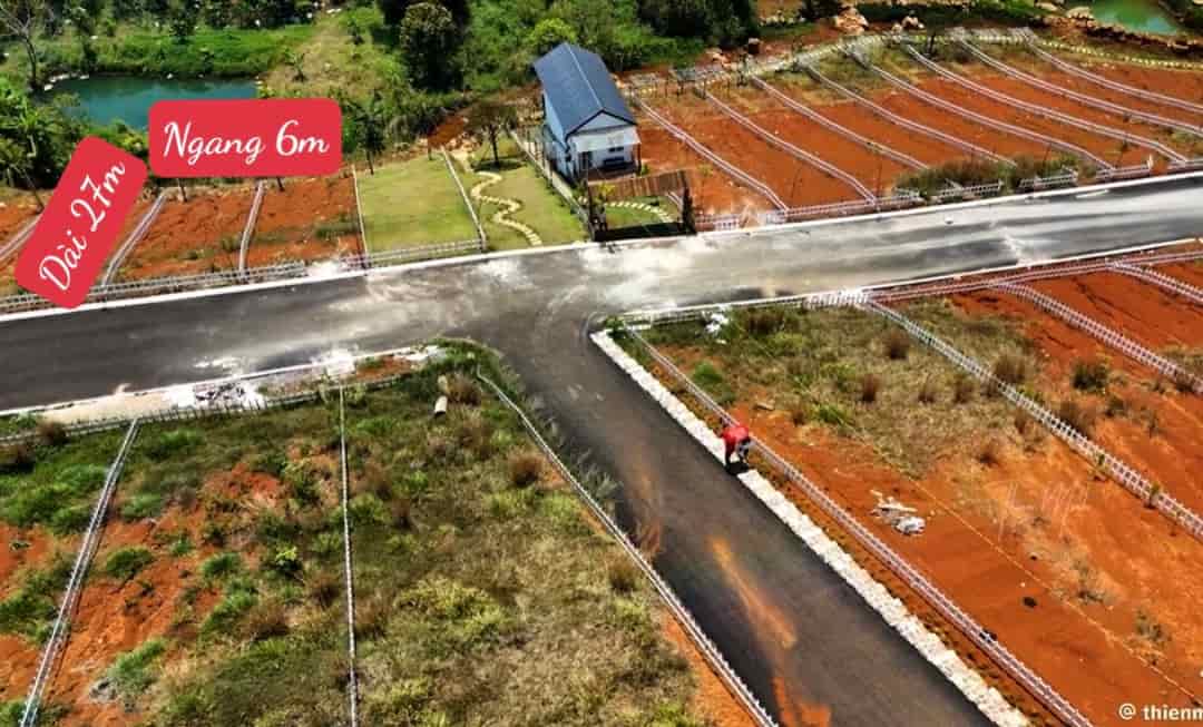Bán lô đất ngợp 6x27m sổ hồng riềng, view suối ngay hồ Ngọc, Bảo Lộc