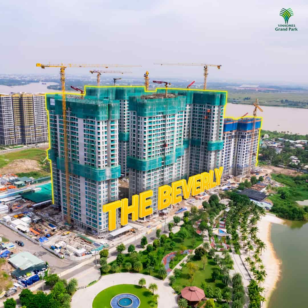 Cần  bán căn hộ cao cấp 3PN The Beverly full vat, thuế phí tại Vinhomes Grand Park Quận 9!